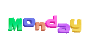 Happy Monday Morning Sticker