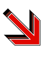 Click Red Arrow Sticker by Sandisk