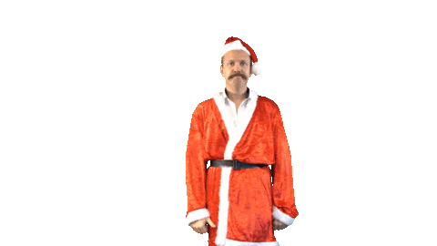 Santa Wtf Sticker