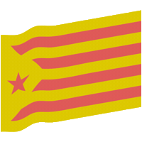 primariesg flag bandera catalunya catalonia Sticker