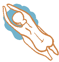 Woman Relax Sticker by eloessi