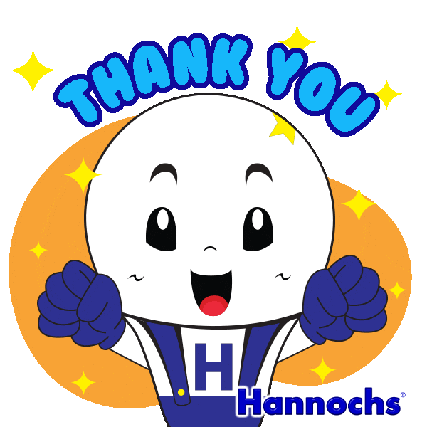 Thanks Terimakasih Sticker by Hannochs