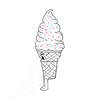 ice cream illustration GIF by MaggieRAPT