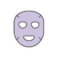 skynsociety skincare facemask skynsociety facesheet Sticker