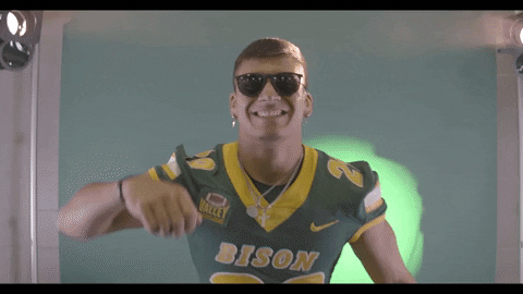 North Dakota State Bison GIF by NDSU Athletics