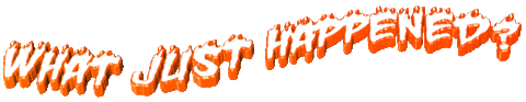 what just happened text Sticker