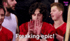 Freaking GIF by Beauty and the Geek Australia