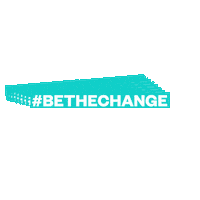 Bethechange Sticker by University of East London Student Life