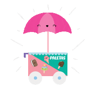 Icecream Paletas Sticker by Hola! Mijas Bonitas