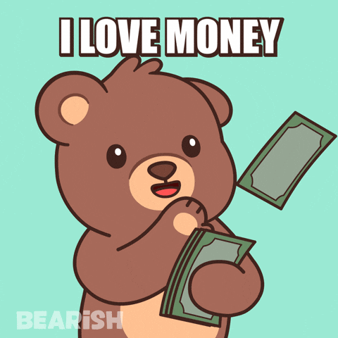 Make It Rain Money GIF by BEARISH
