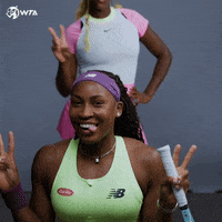 Friends Hug GIF by WTA