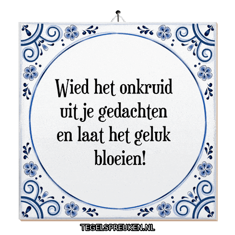 Nl Ontspanning Sticker by Tegelspreuken.nl