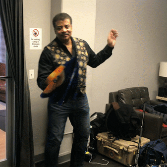 startalkradio giphyupload rain umbrella neil degrasse tyson GIF