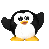 33pingvina penguin ice cream радость мило Sticker