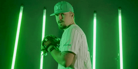 Baseball Ball GIF by Marshall University Athletics
