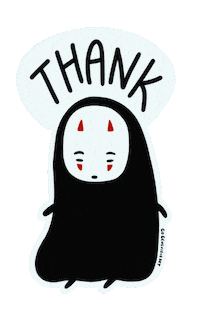 Thanks Thank You Sticker