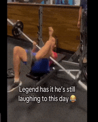 Aaron Laughing GIF