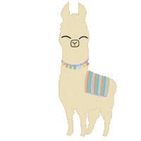 Happy Happyllama Sticker by Habla Llama