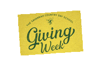 Giving Week Scds Sticker by Savannah Country Day