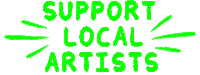 Supportlocalartists Sticker by Sid The Cat