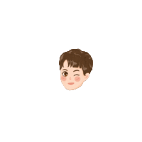 Wink Acqua Sticker