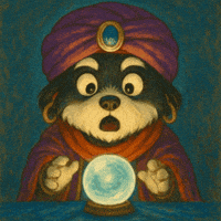 RYO-CHAN シュナウザ ryochan 占い スピリチュアル GIF