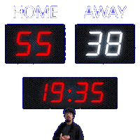 38 Away Sticker