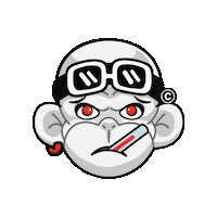 Sick Hospital Sticker by Zhot Shop