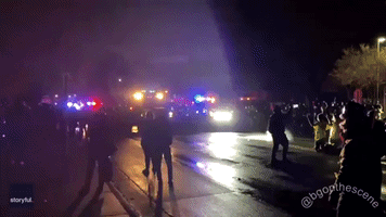 Police Use Smoke to Disperse Protesters as Demonstrations Over Daunte Wright Death Enter Third Night
