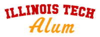 I Graduated Sticker by Illinois Institute of Technology