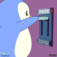 Penguin 10 Years Ago GIF by Pudgy Penguins