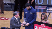 new orleans pelicans thank you GIF by NBA