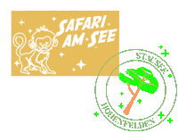 Sparkle Jungle Sticker by Thüringer Glitzerwelt