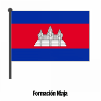Cambodia Flag GIF by Formación Ninja