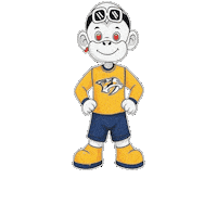 Nhl Team Nashville Sticker by Zhot