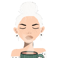 Good Morning Illustration Sticker