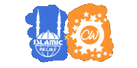 Islamic Relief Orange Sticker by Tayel Shahzad