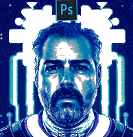 Art Face Sticker by Nick Gill Photography