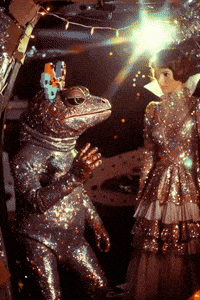 Frog Prince Mansplaining GIF by The LSD Hotel