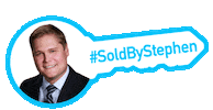 SoldbyStephenReal real estate realtor real key Sticker