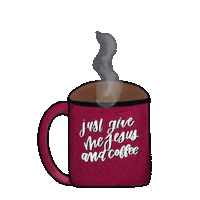 Coffee Faith Sticker
