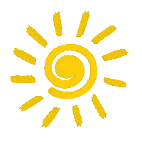 Summer Sol Sticker by Daniela Colzani