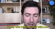 Nicholas Braun Thats Wild GIF by BuzzFeed