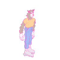 Dance Cat Sticker by Anna Firth