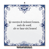Nl Wijsheid Sticker by Tegelspreuken.nl