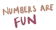 Fun Numbers Sticker by Simplified Accounting