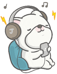 Happy French Bulldog Sticker by Hi John