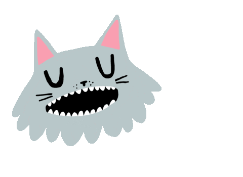 Cat Meow Sticker by Tobyilikecats