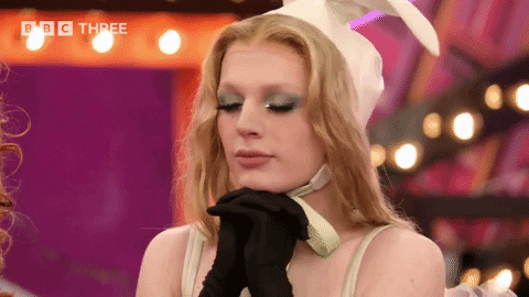 Drag Race Surprise GIF by BBC Three