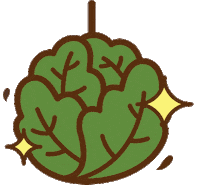 lovehandleburgers vegan 70s groovy burgers Sticker